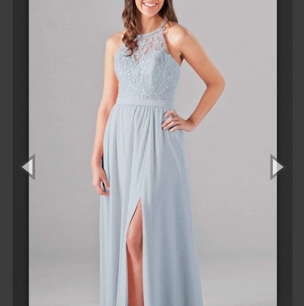 Kennedy Blue Fog Madeleine Bridesmaid's Dress
